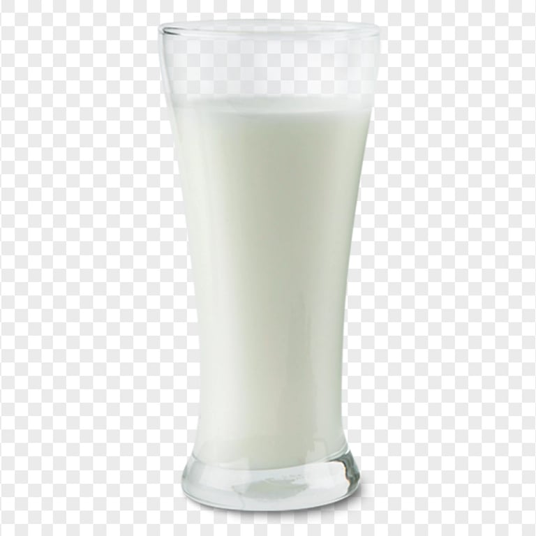 HD Long Glass Of Milk PNG