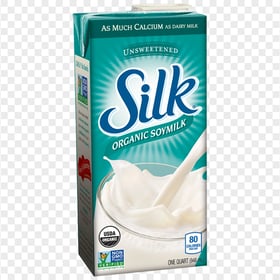 HD Silk Real Milk Box PNG