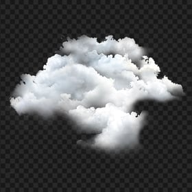 HD Real White Sky Clouds Transparent Background