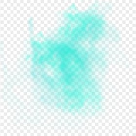 HD Blue Smoke Fog Transparent Background