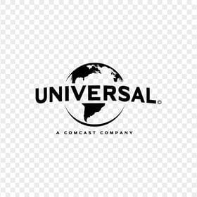 Universal Studios Cinema Clipart Logo Black