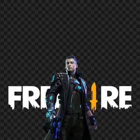 HD Cristiano Ronaldo FF Free Fire Player CR7 With Logo PNG