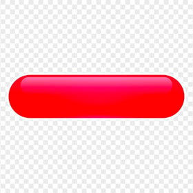 Glossy Red Web Button HD PNG