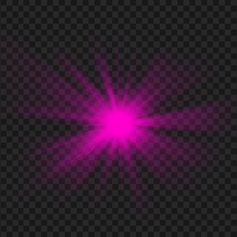 HD Pink Light Beam Transparent Background