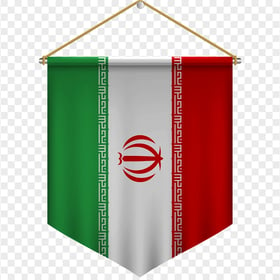 Hanging Iran Iranian Flag Illustration PNG