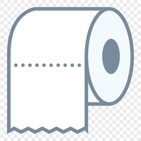 Toilet Wc Napkin Paper Roll Icon Vector