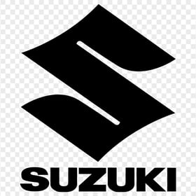 Suzuki Black Logo Transparent PNG
