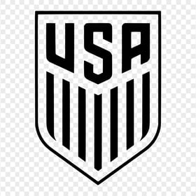 United States National Football Team Black Logo
