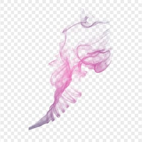 Pink Cigarette Smoke ZigZag Effect