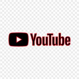 HD Youtube YT Black & Red Logo PNG
