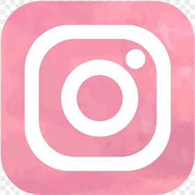 Square Girly Pink Background Instagram Logo