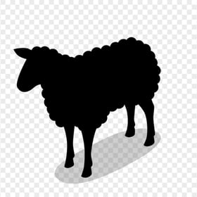 Sheep Black Silhouette