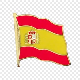 Spain Flag Lapel pin PNG Image