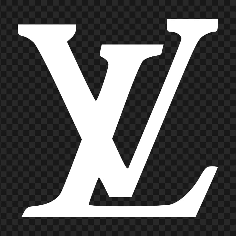 Louis Vuitton White Logo Sign Icon PNG Image