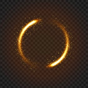 HD Sparks Line Circle Light PNG