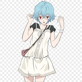 HD Rei Ayanami Anime Character Transparent PNG
