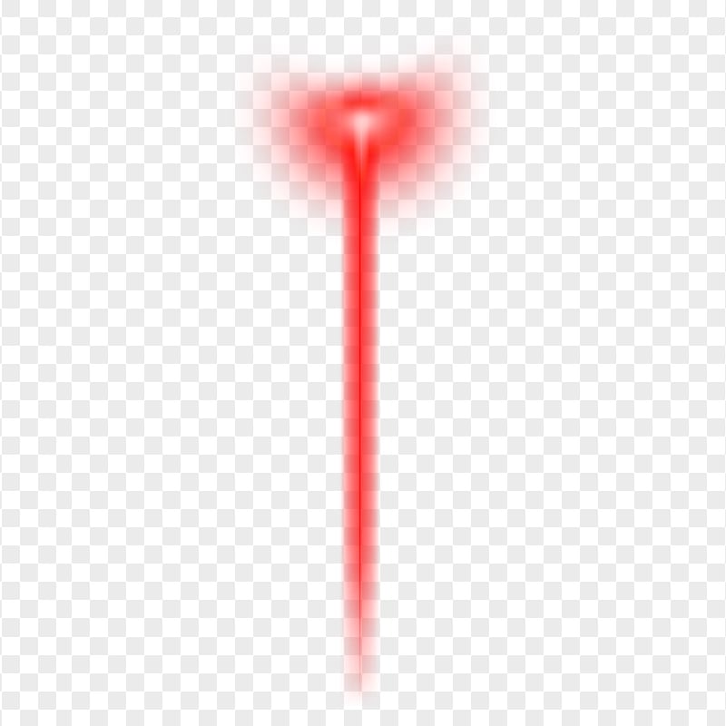 HD Red Glowing Laser Point Effect PNG