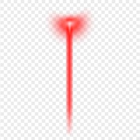 HD Red Glowing Laser Point Effect PNG