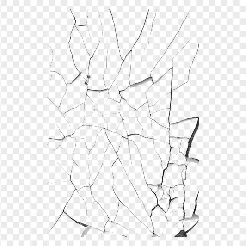 Cracked Wall Crack Effect PNG