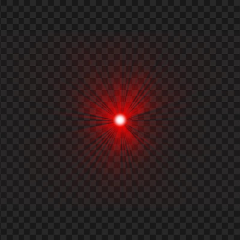 Hd Red Laser Lens Flare Effect Free Png | Citypng