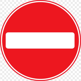 No Entry Road Sign No Enter Driving Traffic