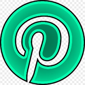 Pinterest Round Green Icon Adiccion X Style