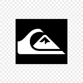 Quiksilver Black and White Logo PNG