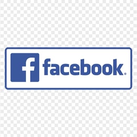 Horizontal Facebook Logo Text With Symbol