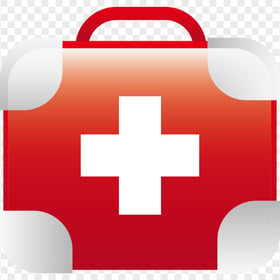 Illustration First Aid Kit Medical Handbag Icon
