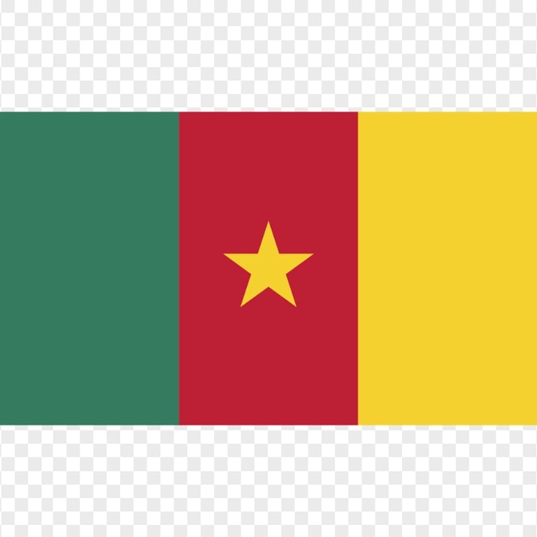 HD National Cameroon Flag PNG