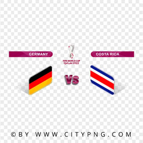 Germany Vs Costa Rica Fifa World Cup 2022 HD PNG