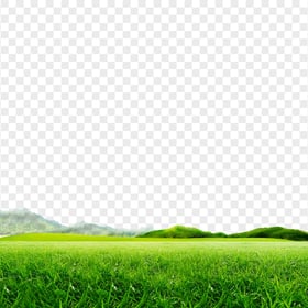 HD PNG Green Nature Mountain Grass Field Lawn