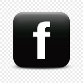 Black And White Square Facebook Fb Logo Icon