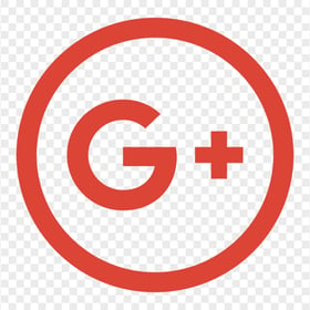 Outline Circle Google Plus Icon