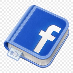 Facebook Book Icon Logo Illustration