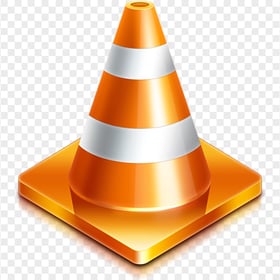 3D Traffic Cone VLC Icon