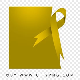 Square Sarcoma Bone Cancers Yellow Template Design PNG
