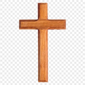 Simple Wooden Crucifix Christian Symbol Cross