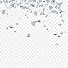 HD Explosion Splash Gravel Stone Effect PNG