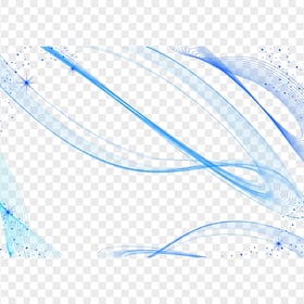 Blue Lines Pattern Abstract Effect HD PNG