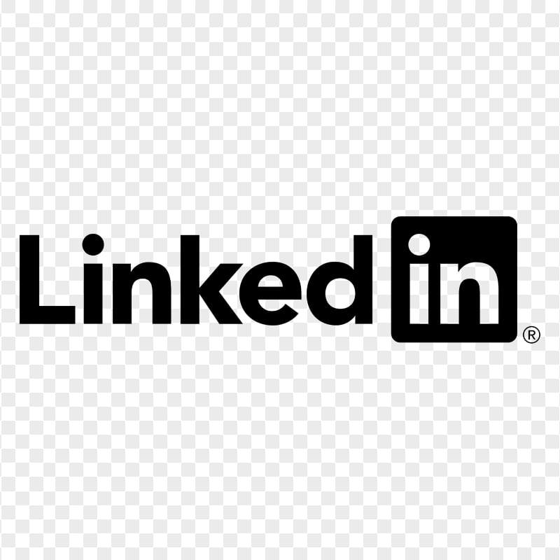 HD Linkedin Black Logo Transparent PNG | Citypng