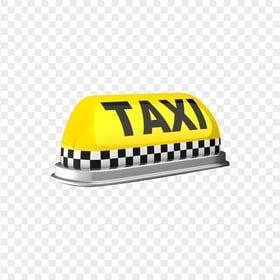Taxi Car Logo Sign PNG