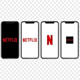 Group Of Iphone X Contains Netflix Logos