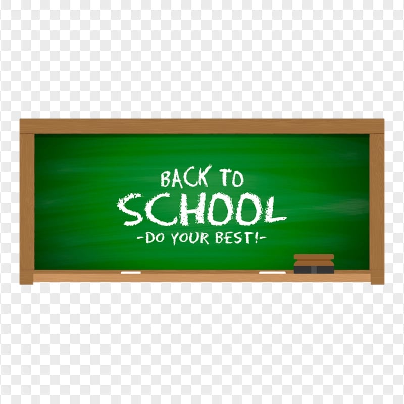 Back To School Slate Chalkboard Blackboard Image PNG | Citypng
