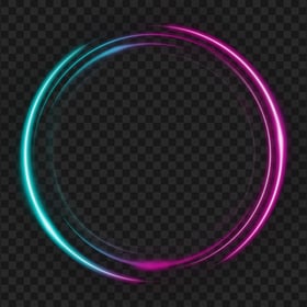 Pink & Purple Flare Circle Download PNG