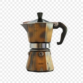 Traditional Wooden Coffee Machine HD Transparent PNG