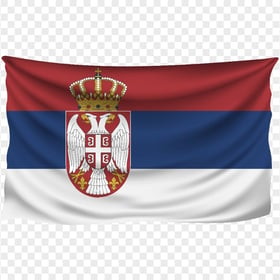 HD Hanging Serbia Flag Transparent Background