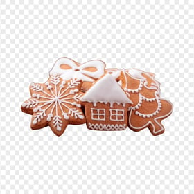 Real Gingerbread Various Shapes Image PNG