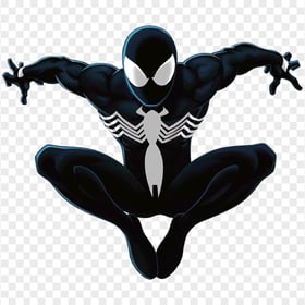 HD Spider Man Black Character PNG
