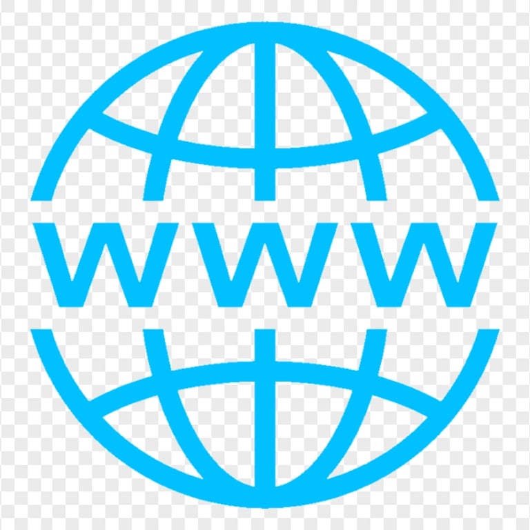 HD Networking Internet www Globe Blue Icon Transparent Background